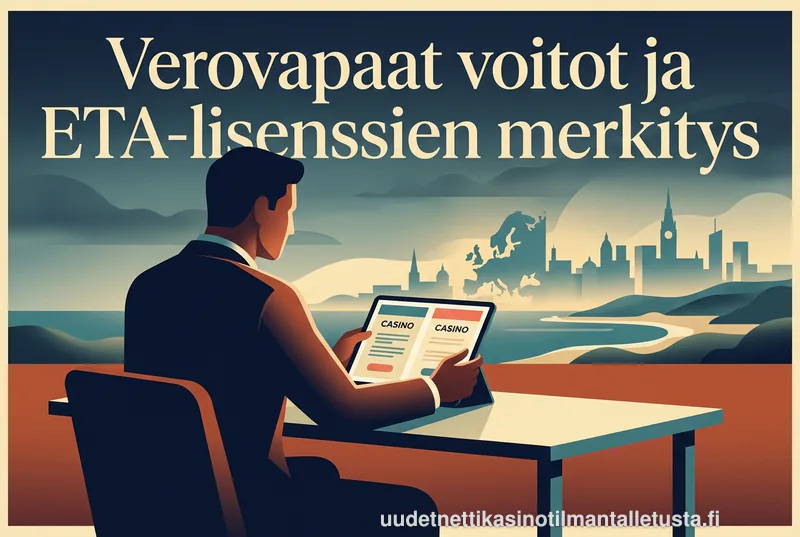 Verovapaat voitot ja ETA-lisenssien merkitys